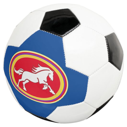 Voetbal van Horse Medallion, Land Western Ball (Drie kwart)