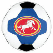 Voetbal van Horse Medallion, Land Western Ball (Voorkant)