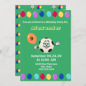 Voetbal van kleurrijke ballonnen (Voorkant / Achterkant)