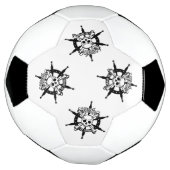 Voetbal van piraten (Gedraaid)
