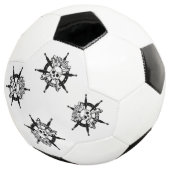 Voetbal van piraten (Drie kwart)