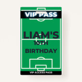 Voetbal van Voetbal Badge (Voorkant)