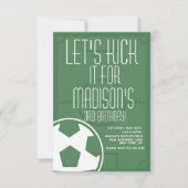 Voetbal veldomper op elke leeftijd waarop kaart (Voorkant)