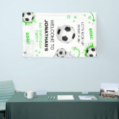 Voetbal Verjaardag Achtergrond Spandoek (Beurs)