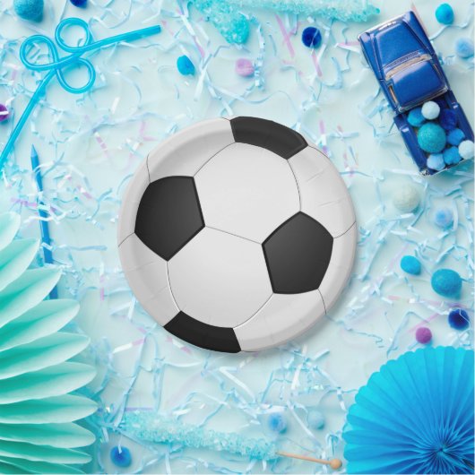 Voetbal Verjaardag thema Papieren Bordje (Feest)
