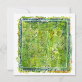 Voetbal Verjaardag Uitnodiging - Football Party (Achterkant)