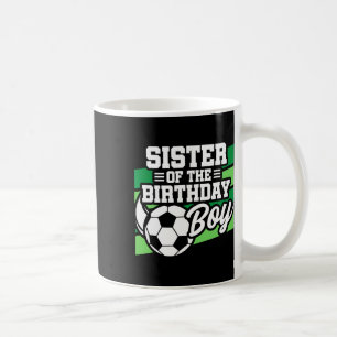 Voetbal Verjaardag - Verjaardag Zus - Jongens Voet Koffiemok
