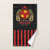 voetbal verjaardagscadeaus bad handdoek (Handdoek)