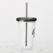 Voetbal Verjaardagsfeest Favor Acryl Drinkbeker (Rechts)