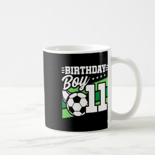 Voetbal verjaardagsfeestje - 11 jaar oude jongen - koffiemok