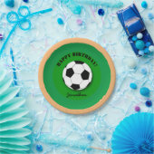 Voetbal Verjaardagswensen (Feest) Papieren Bordje (Feest)