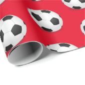 Voetbal verpakt papier (Rol Hoek)