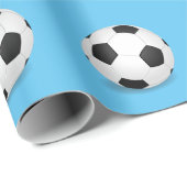 Voetbal verpakt papier (Rol Hoek)