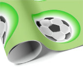 Voetbal verpakt papier (Rol Hoek)