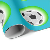Voetbal verpakt papier (Rol Hoek)
