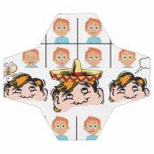 Voetbal verschillende gezichten (Enkel)