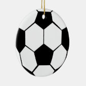 voetbal-versieringen keramisch ornament (Rechts)