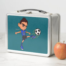 Voetbal Verzamelbare Metalen Lunchbox, Wij zijn jo