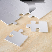 voetbal via metalen plaat legpuzzel (Zijkant)