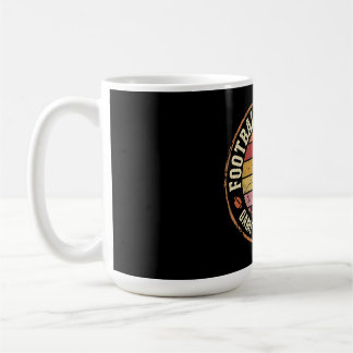 Voetbal Vibes Alleen Vintage Sporten Koffiemok