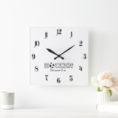 Voetbal Vierkante Klok (Huis)