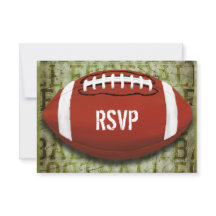Voetbal Vintage Groen Grunge RSVP