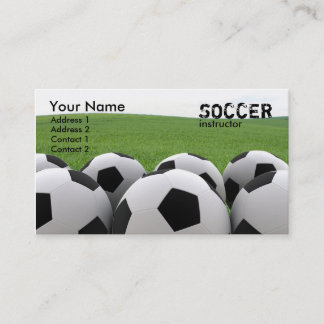 voetbal Visitekaartje