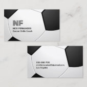 Voetbal Visitekaartje (Voorkant / Achterkant)