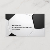 Voetbal Visitekaartje (Achterkant)