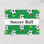 Voetbal Visitekaartje (Voorkant)
