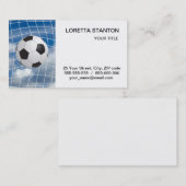Voetbal Visitekaartje (Voorkant / Achterkant)