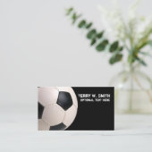 Voetbal Visitekaartje (Staand voorkant)