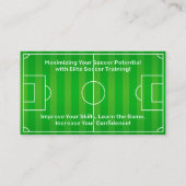 Voetbal Visitekaartje (Achterkant)