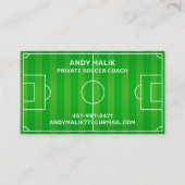 Voetbal Visitekaartje (Voorkant)