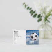 Voetbal Visitekaartje (Staand voorkant)