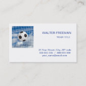 Voetbal visitekaartje (Voorkant)