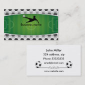 Voetbal Visitekaartje (Voorkant / Achterkant)