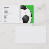 Voetbal Visitekaartje (Voorkant / Achterkant)