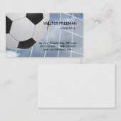 Voetbal visitekaartje (Voorkant / Achterkant)