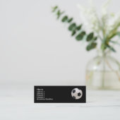 voetbal Visitekaartje (Staand voorkant)