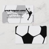 voetbal visitekaartje (Voorkant / Achterkant)