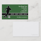 Voetbal Visitekaartjes (Voorkant / Achterkant)