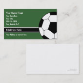 Voetbal Visitekaartjes (Voorkant / Achterkant)