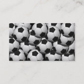 Voetbal visitekaartjes - (Achterkant)
