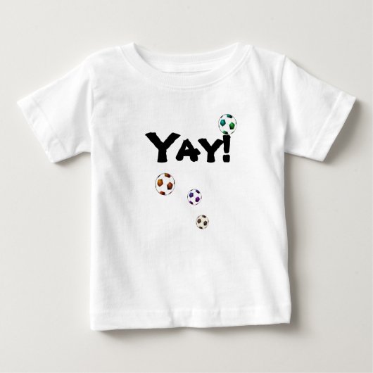 Voetbal Voetbal Bal Funky T-Shirt (Voorkant)