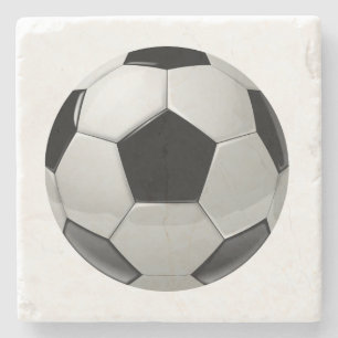 Voetbal Voetbal Bal Stenen Onderzetter