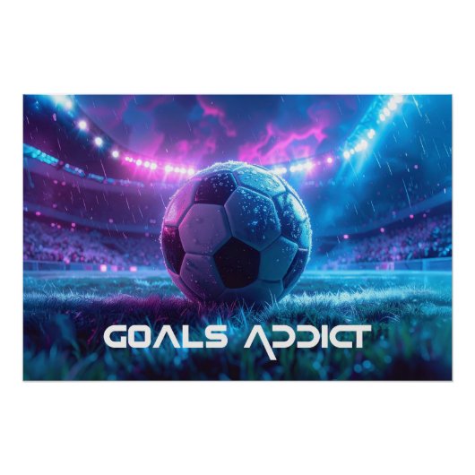 VOETBAL - VOETBAL - DOELPUNTEN PERFECT POSTER (Voorkant)