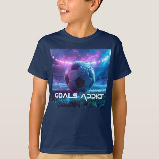 VOETBAL - VOETBAL - DOELPUNTEN T-SHIRT (Voorkant)