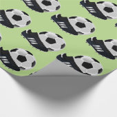 Voetbal Voetbal/Football Cadeaupapier (Hoek)