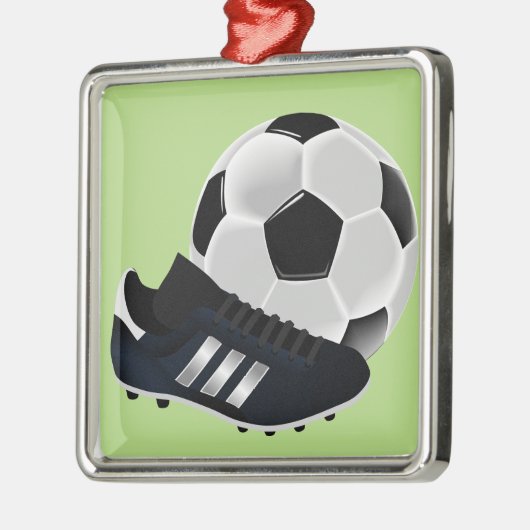Voetbal Voetbal/Football Metalen Ornament (Links)